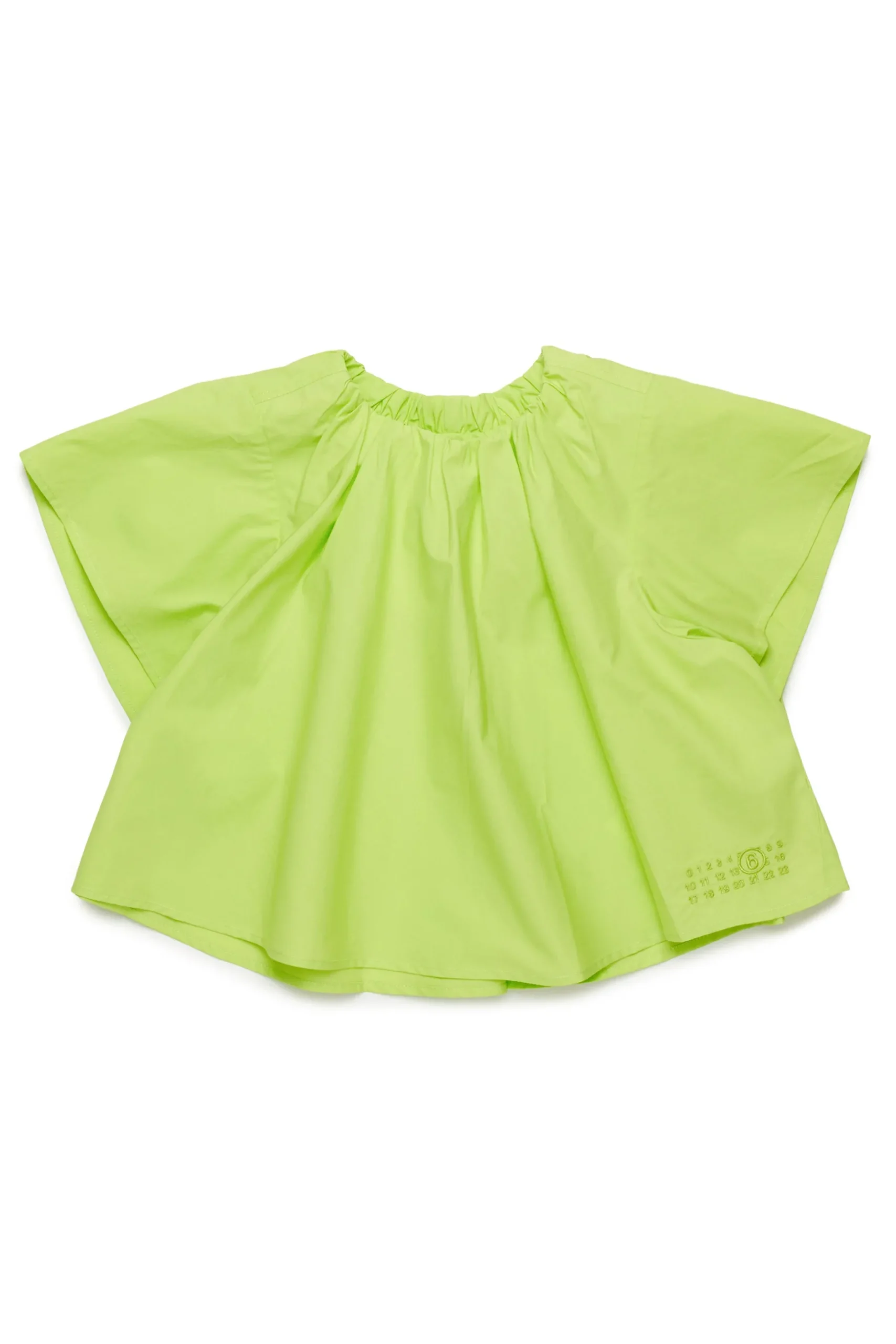 MM6 MAISON MARGIELA Camicia in popeline con arricciature | Bambino Camicie | Camicie