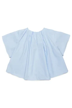 MM6 MAISON MARGIELA Camicia in popeline con arricciature | Bambino Camicie | Party Looks