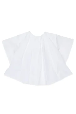 MM6 MAISON MARGIELA Camicia in popeline con arricciature | Bambino Camicie | Party Looks