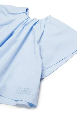 MM6 MAISON MARGIELA Camicia in popeline con arricciature | Bambino Camicie | Party Looks