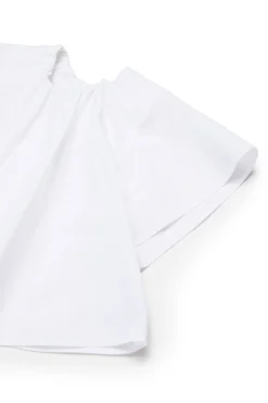 MM6 MAISON MARGIELA Camicia in popeline con arricciature | Bambino Camicie | Party Looks