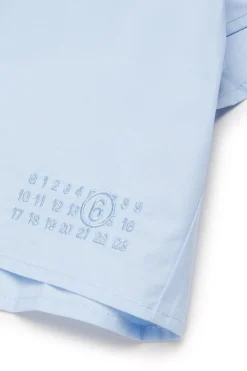 MM6 MAISON MARGIELA Camicia in popeline con arricciature | Bambino Camicie | Party Looks