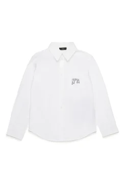 N°21 Camicia in popeline con grafica | Bambino Party Looks | Party Looks