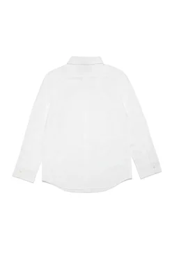 DIESEL Camicia in popeline con logo Oval D | Bambino Oval D By Diesel | Oval D By Diesel