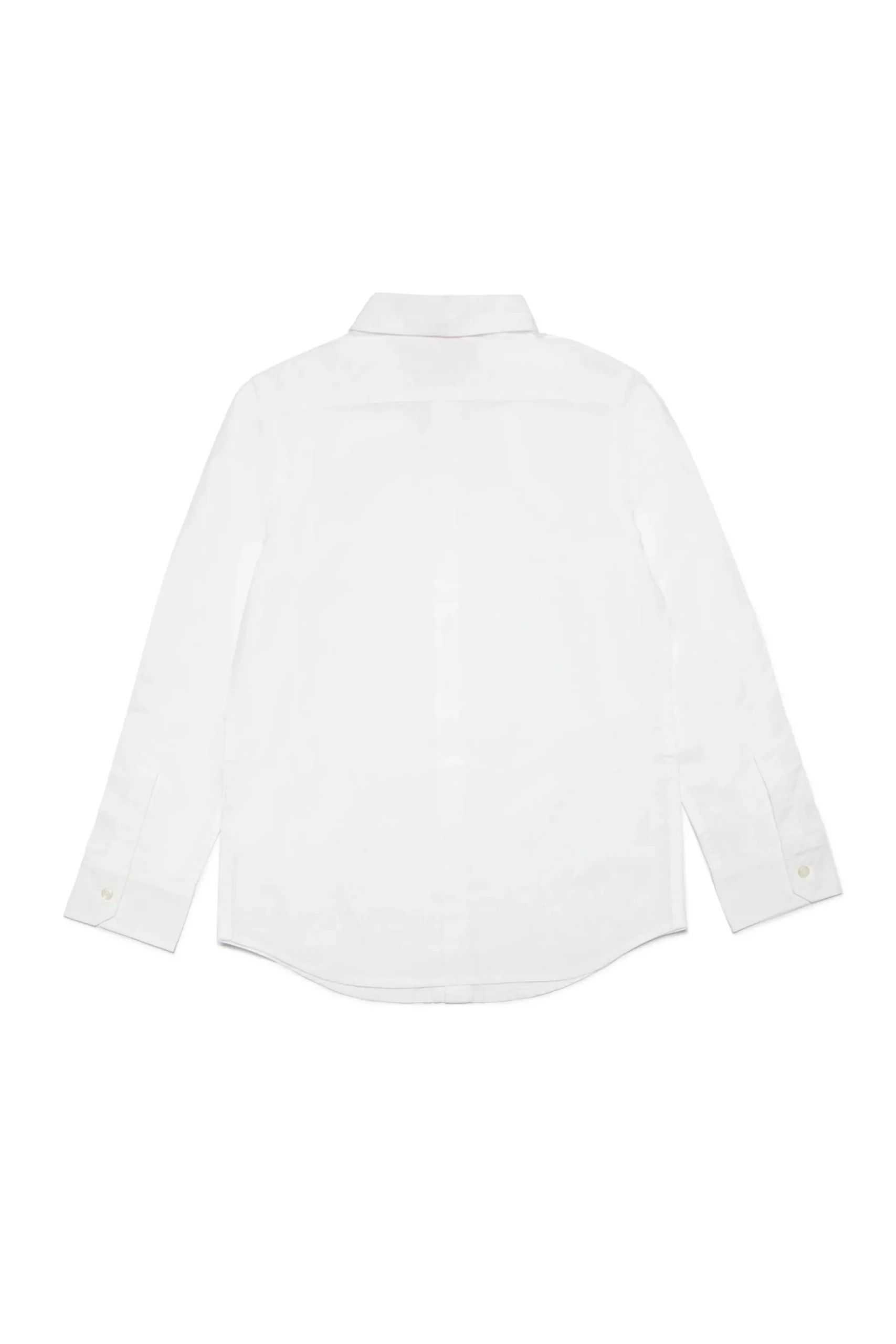 DIESEL Camicia in popeline con logo Oval D | Bambino Oval D By Diesel | Oval D By Diesel