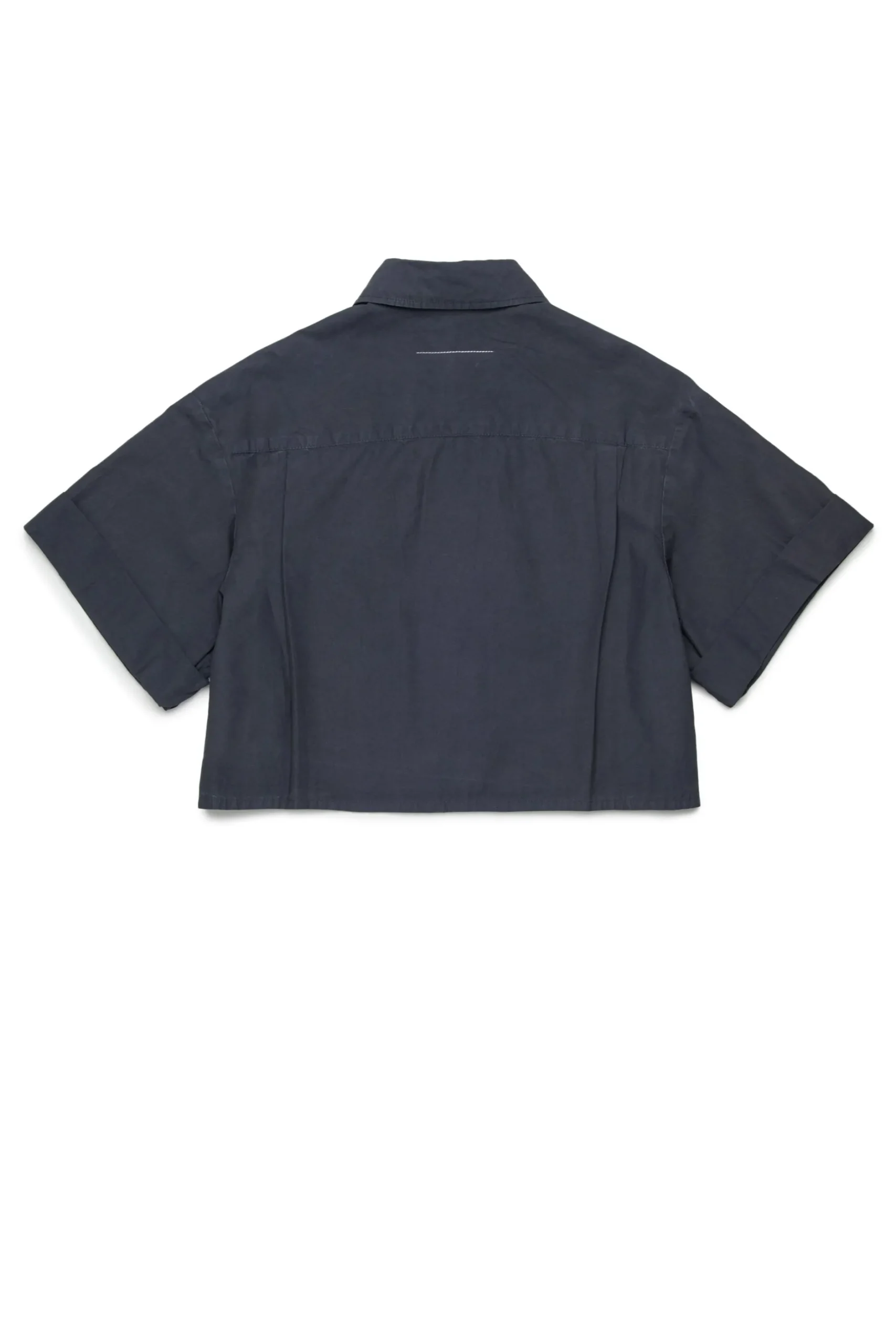 MM6 MAISON MARGIELA Camicia in popeline con maniche risvoltate | Bambino Camicie | Camicie