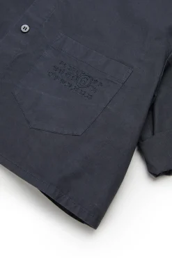 MM6 MAISON MARGIELA Camicia in popeline con maniche risvoltate | Bambino Camicie | Camicie