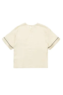 N°21 Camicia in satin con logo | Camicie
