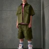 DSQUARED2 Camicia manica corta con grafica Passport | Bambino Camicie