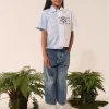 MM6 MAISON MARGIELA Camicia re-cut in popeline colorblock | Bambino Camicie | Logomania