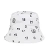 MM6 MAISON MARGIELA Cappello alla pescatora allover Numeric logo | Bambino Berretti E Cappelli | Logomania
