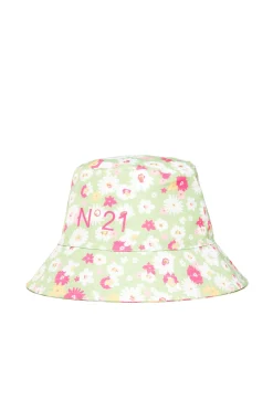 N°21 Cappello alla pescatora allover Flowers | Bambino Berretti E Cappelli | Swimwear