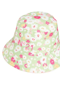N°21 Cappello alla pescatora allover Flowers | Bambino Berretti E Cappelli | Swimwear
