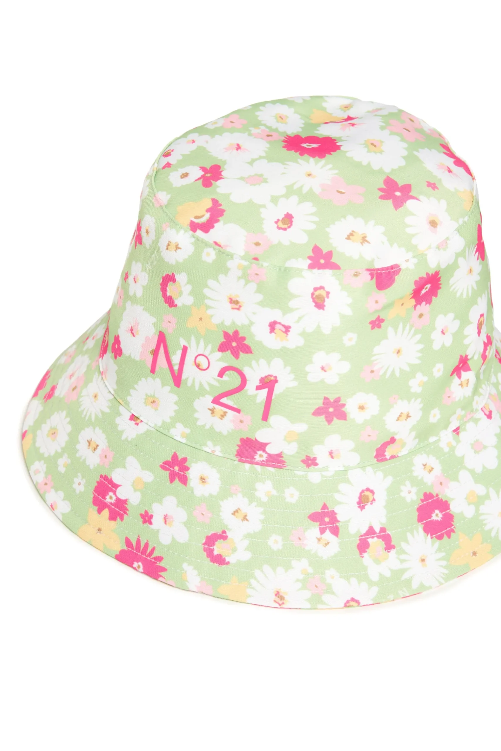 N°21 Cappello alla pescatora allover Flowers | Bambino Berretti E Cappelli | Swimwear