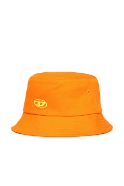 DIESEL Cappello alla pescatora in gabardina con logo Oval D | Bambino Berretti E Cappelli | Oval D By Diesel