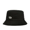 DIESEL Cappello alla pescatora in gabardina con logo Oval D | Bambino Berretti E Cappelli | Oval D By Diesel