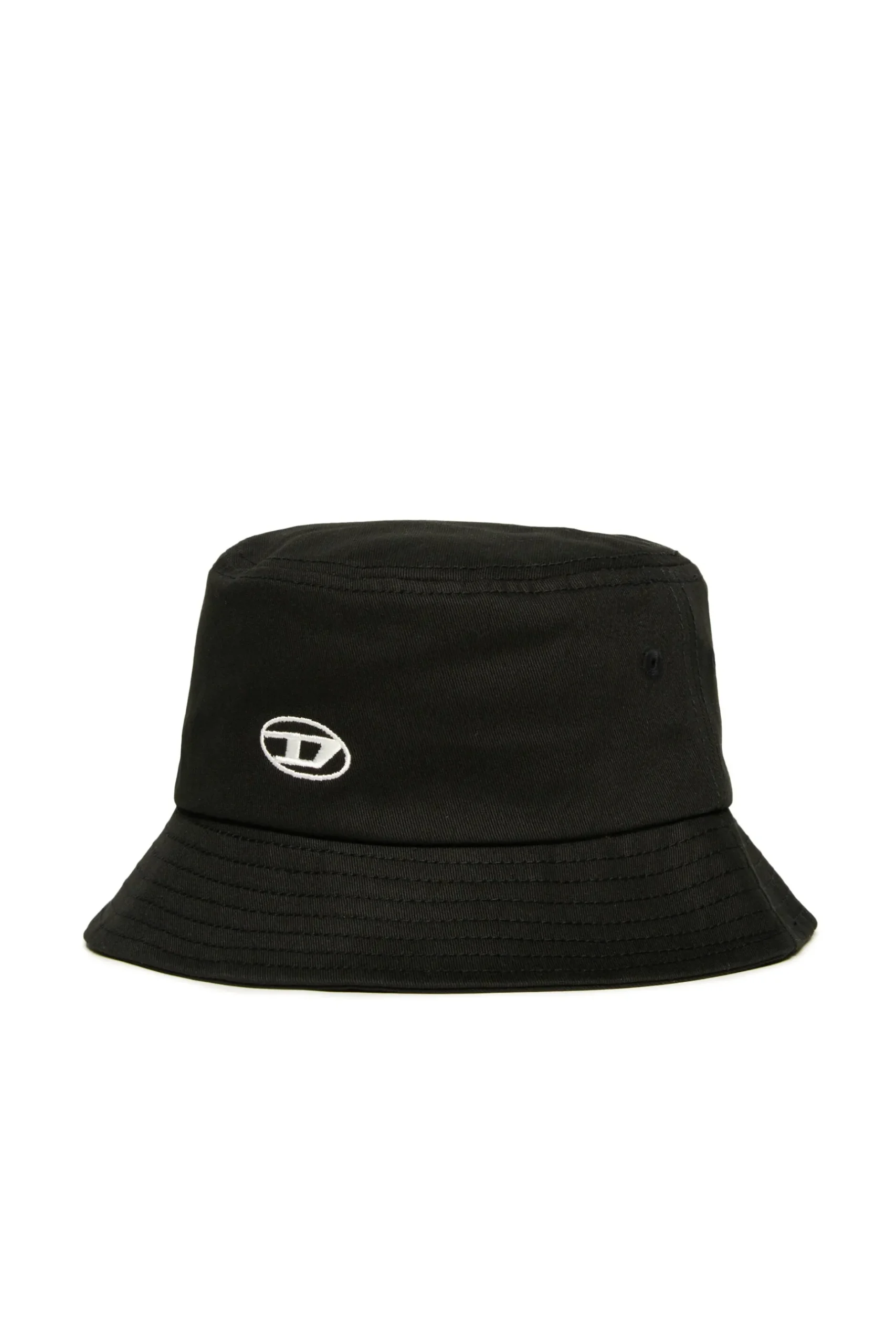 DIESEL Cappello alla pescatora in gabardina con logo Oval D | Bambino Berretti E Cappelli | Oval D By Diesel