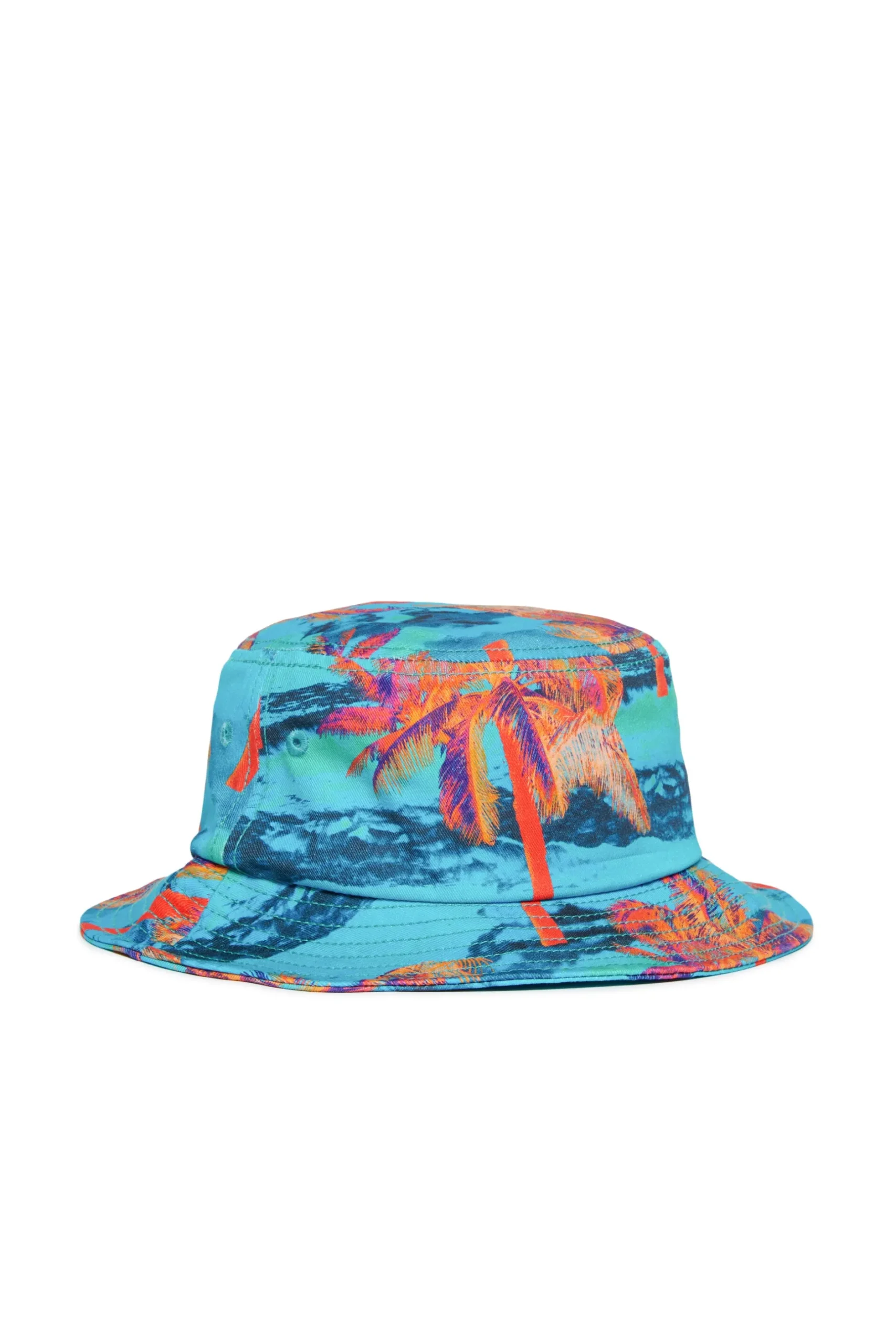 DIESEL Cappello alla pescatora in gabardina allover Hawaii | Bambino Berretti E Cappelli | Swimwear