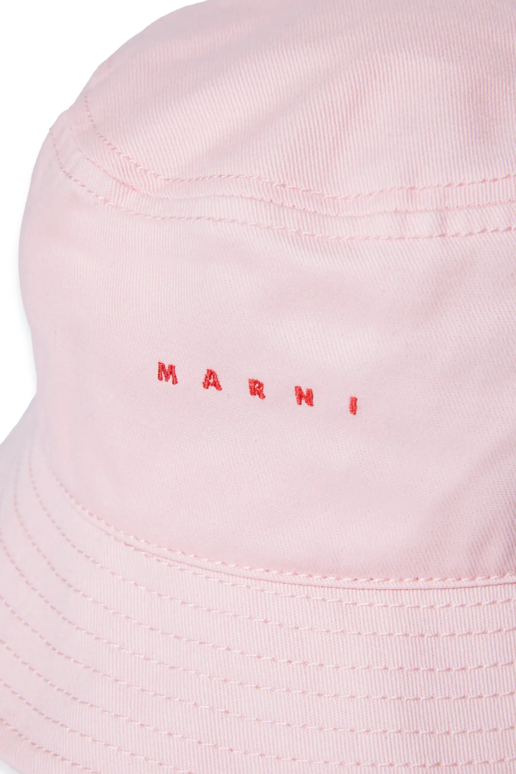 MARNI Cappello alla pescatora in gabardina con logo | Bambino Berretti E Cappelli | Logomania