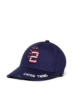 DSQUARED2 Cappello da baseball con stampa D2 USA | Bambino Accessori | Logomania