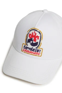 DSQUARED2 Cappello da baseball con patch Invicta x | Bambino Berretti E Cappelli | Berretti E Cappelli