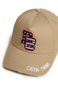 DSQUARED2 Cappello da baseball con patch D2 | Bambino Berretti E Cappelli | Logomania