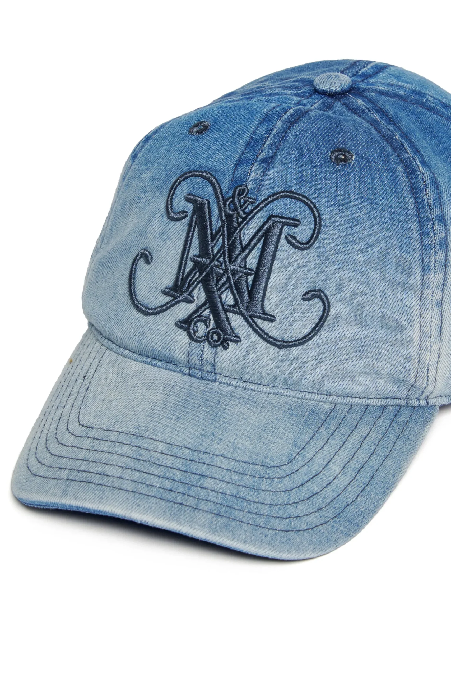 MAX&Co. Cappello da baseball in denim bleached | Bambino Berretti E Cappelli | Denim-Mania