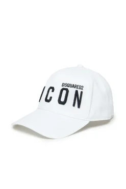 DSQUARED2 Cappello da baseball in gabardina con logo Icon | Bambino Berretti E Cappelli | Berretti E Cappelli