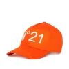 N°21 Cappello da baseball in gabardina con logo | Bambino Berretti E Cappelli | Logomania