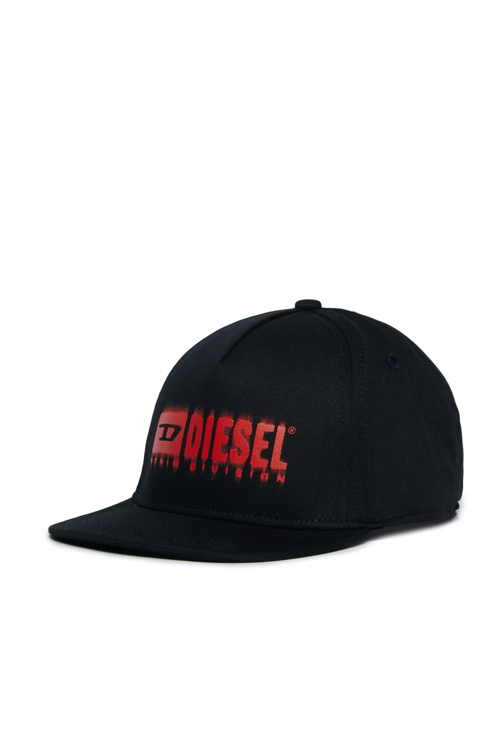 DIESEL Cappello da baseball in gabardina con logo degradé | Bambino Berretti E Cappelli | Logomania