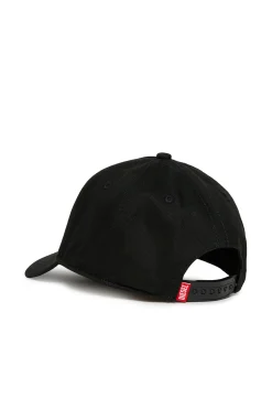DIESEL Cappello da baseball in gabardina con logo Oval D | Bambino Oval D By Diesel | Oval D By Diesel