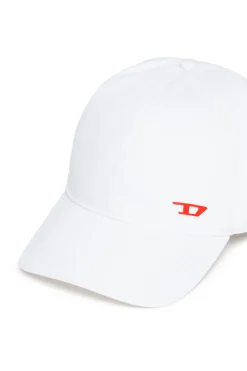 DIESEL Cappello da baseball in gabardina con grafica D | Bambino Swimwear | Swimwear