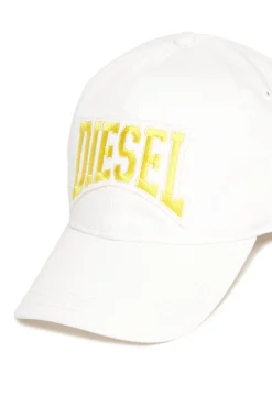 DIESEL Cappello da baseball in gabardina con patch | Bambino Logomania | Logomania