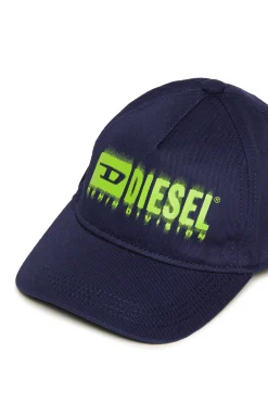 DIESEL Cappello da baseball in gabardina con logo degradé | Bambino Accessori | Logomania