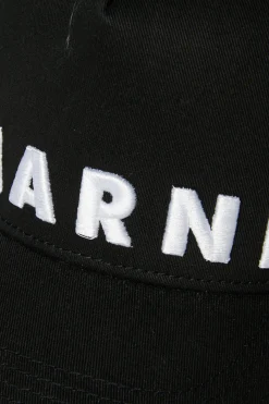 MARNI Cappello da baseball in gabardina con logo | Bambino Berretti E Cappelli | Logomania