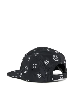 MM6 MAISON MARGIELA Cappello five-panel allover Numeric logo | Bambino Berretti E Cappelli | Berretti E Cappelli