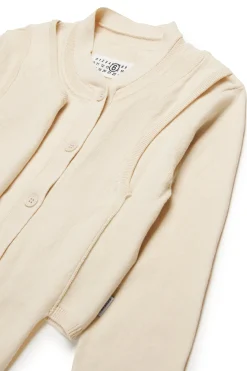 MM6 MAISON MARGIELA Cardigan in cotone re-cut | Bambino Maglieria | Maglieria
