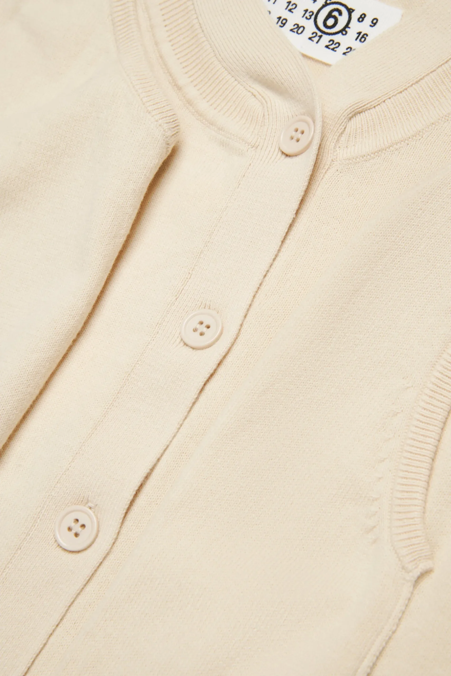 MM6 MAISON MARGIELA Cardigan in cotone re-cut | Bambino Maglieria | Maglieria