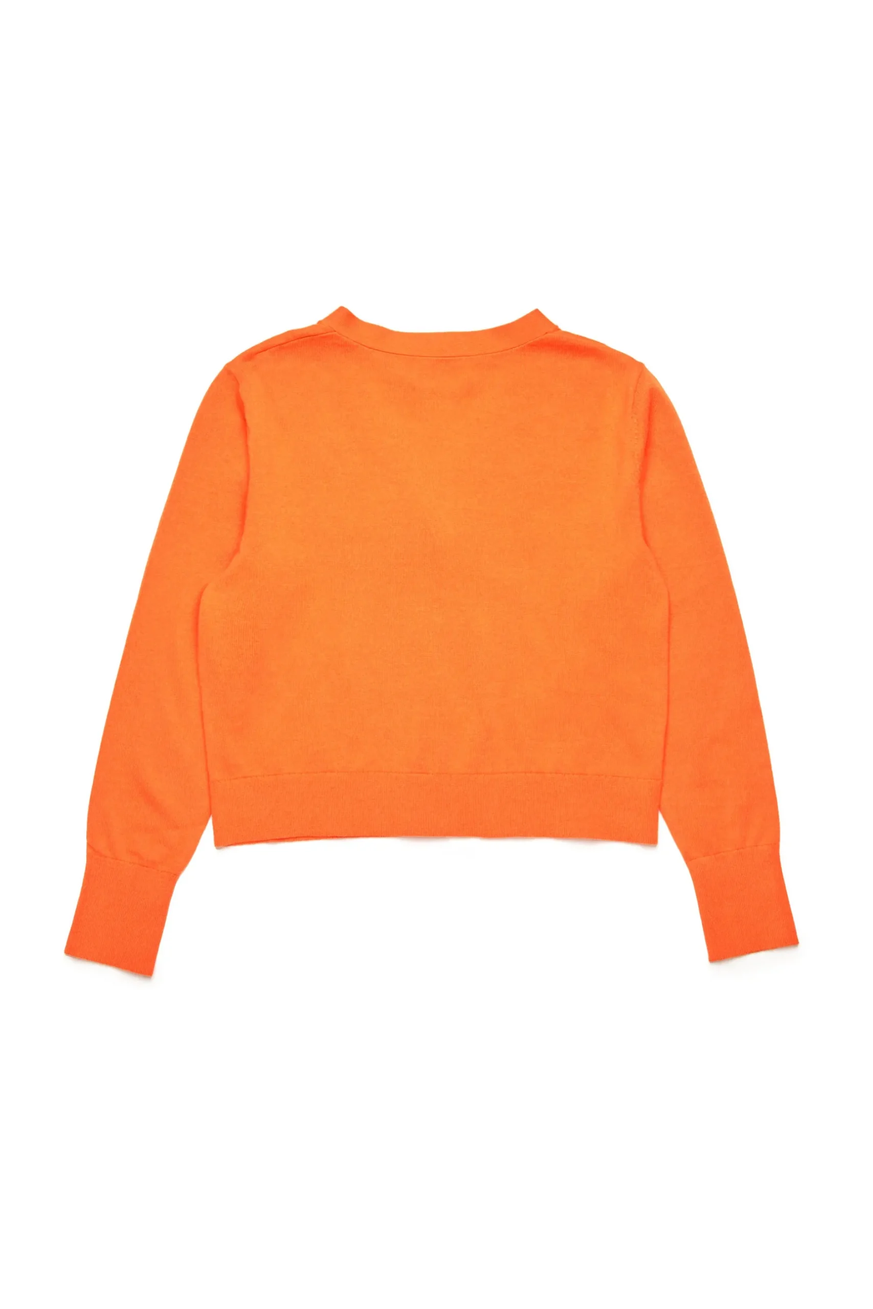 DIESEL Cardigan in maglia rasata con logo Oval D | Bambino Oval D By Diesel | Oval D By Diesel