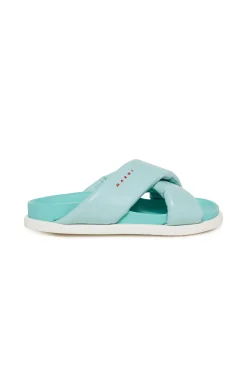 MARNI Ciabatte fussbett incrociate puffy | Sandali E Ciabatte | Ciabatte E Sandali
