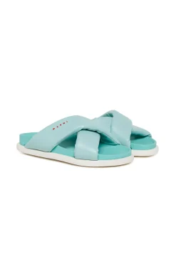 MARNI Ciabatte fussbett incrociate puffy | Sandali E Ciabatte | Ciabatte E Sandali