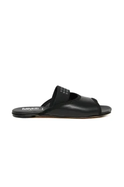 MM6 MAISON MARGIELA Ciabatte slide in pelle con elastico | Sandali E Ciabatte | Ciabatte E Sandali