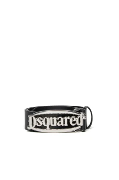 DSQUARED2 Cintura in pelle con fibbia | Cinture