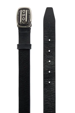 DSQUARED2 Cintura in pelle con fibbia DSQ2 | Bambino Cinture | Cinture