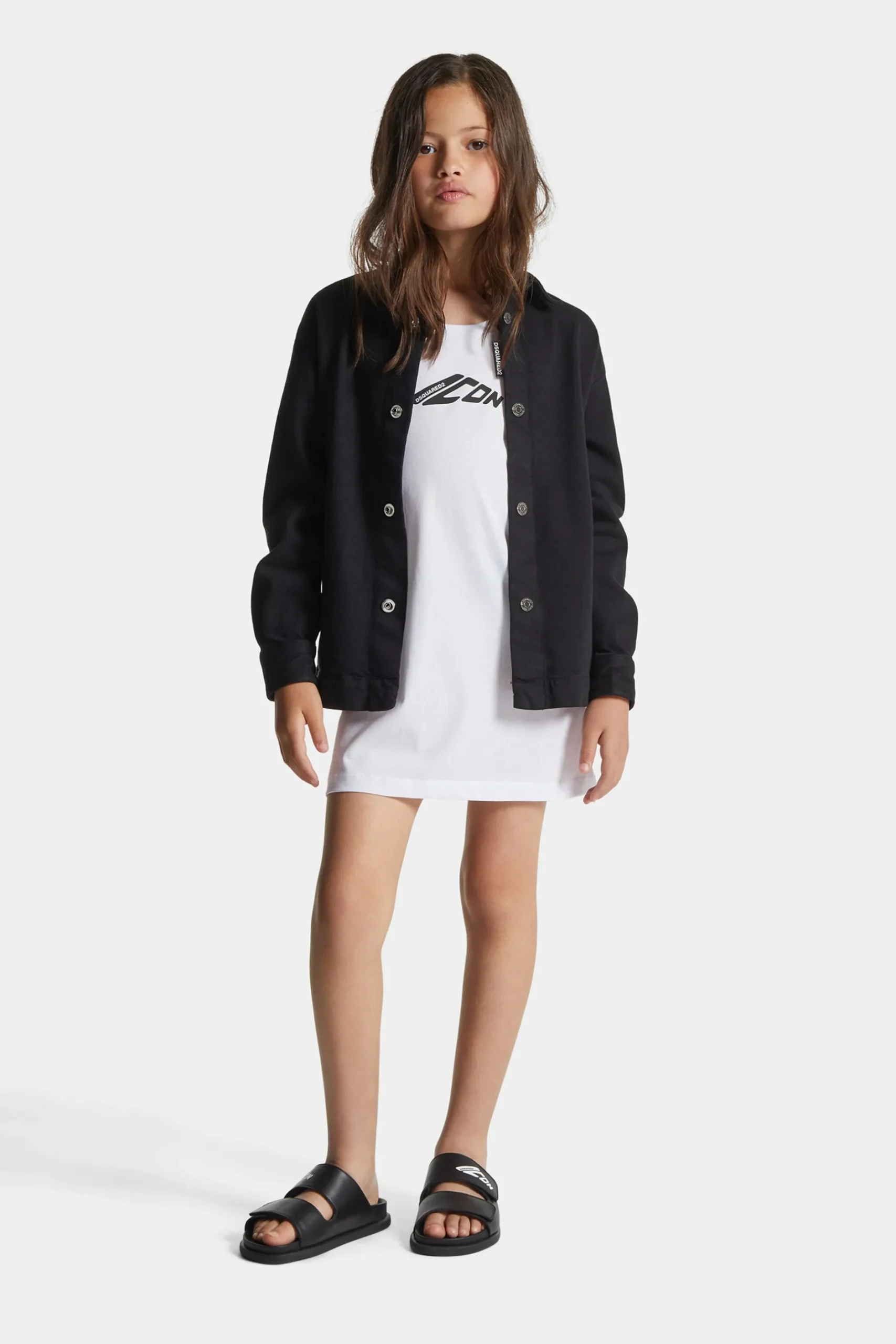 DSQUARED2 Copricostume con logo Icon New Generation | Moda Mare