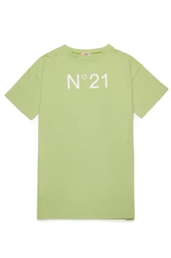 N°21 Copricostume in jersey con logo | Bambino Moda Mare | Logomania