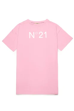 N°21 Copricostume in jersey con logo | Bambino Moda Mare | Logomania