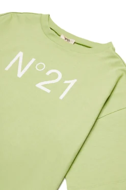 N°21 Copricostume in jersey con logo | Bambino Moda Mare | Logomania