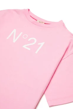 N°21 Copricostume in jersey con logo | Bambino Moda Mare | Logomania
