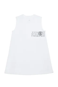 MM6 MAISON MARGIELA Copricostume smanicato con Numeric logo | Bambino Moda Mare | Swimwear
